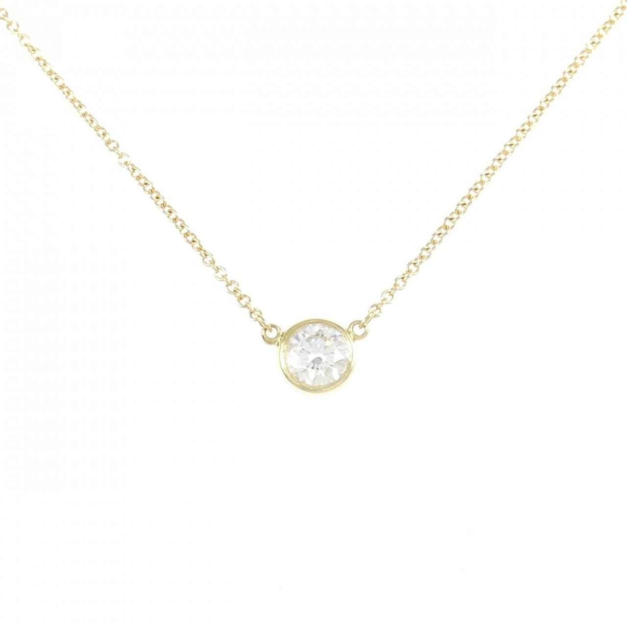 ティファニー バイザヤード ネックレス 0.37CT G VVS1 3EXT
