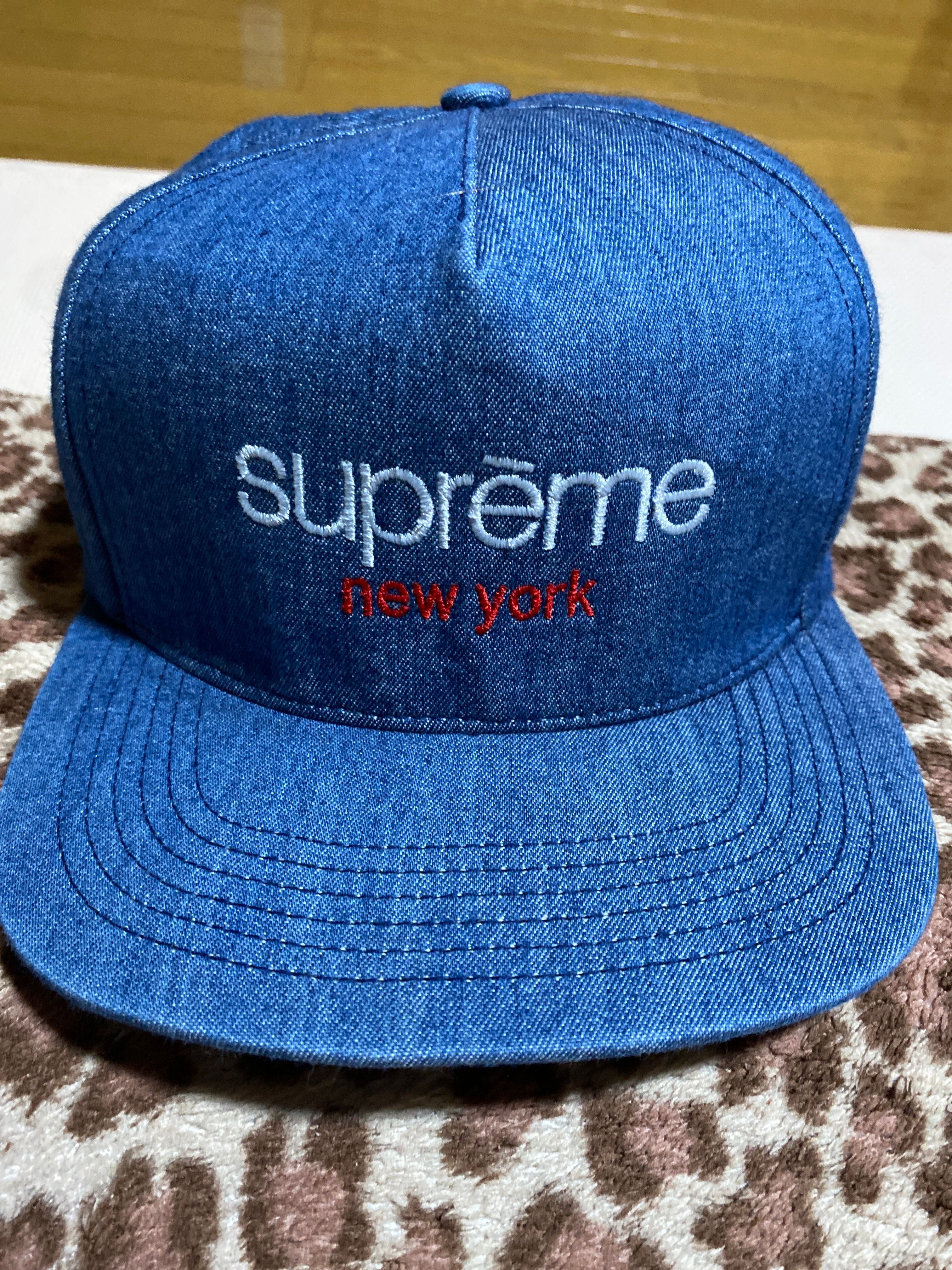 supreme デニムキャップ