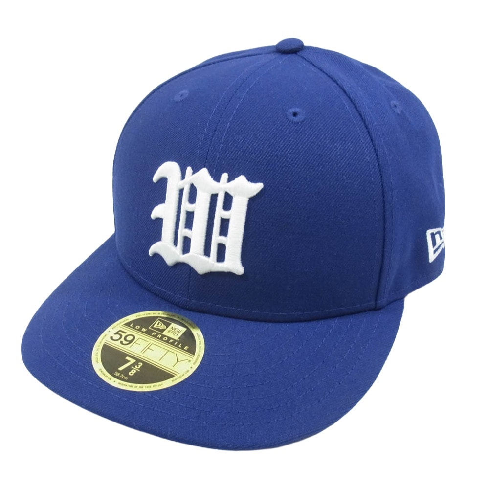 WACKO MARIA ワコマリア 帽子 25AW 25FW-WMA-CP02 NEW ERA Low Profile 59FIFTY キャップ 帽子 ブルー系 7 3/8【極上美品】【中古】