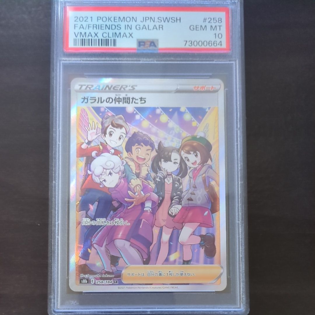 ガラルの仲間たち SR[S8b 258/184](ハイクラスパック「VMAXクライマックス」)