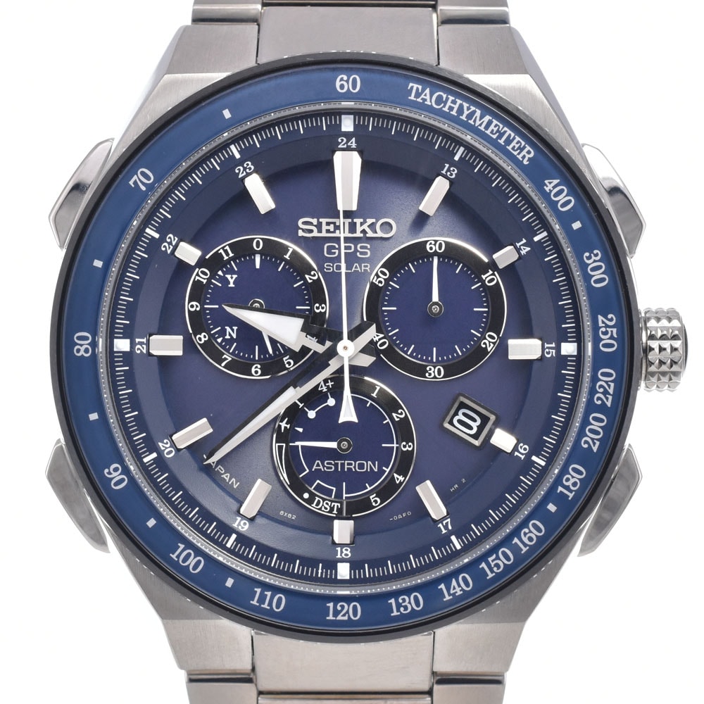 セイコー SEIKO SBXB127/8X82-0AR0-1 アストロン チタン/セラミック ソーラー GPS衛星電波 メンズ 美品 箱・保証書付き 腕時計 P#149089