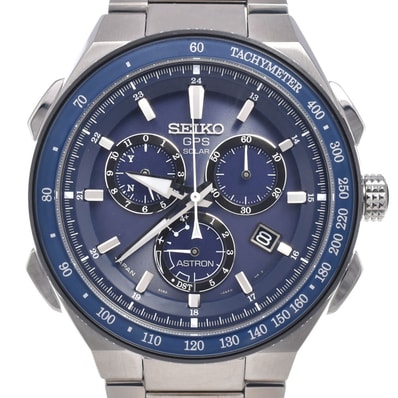 セイコー SEIKO SBXB127/8X82-0AR0-1 アストロン チタン/セラミック ソーラー GPS衛星電波 メンズ 美品 箱・保証書付き 腕時計 P#149089
