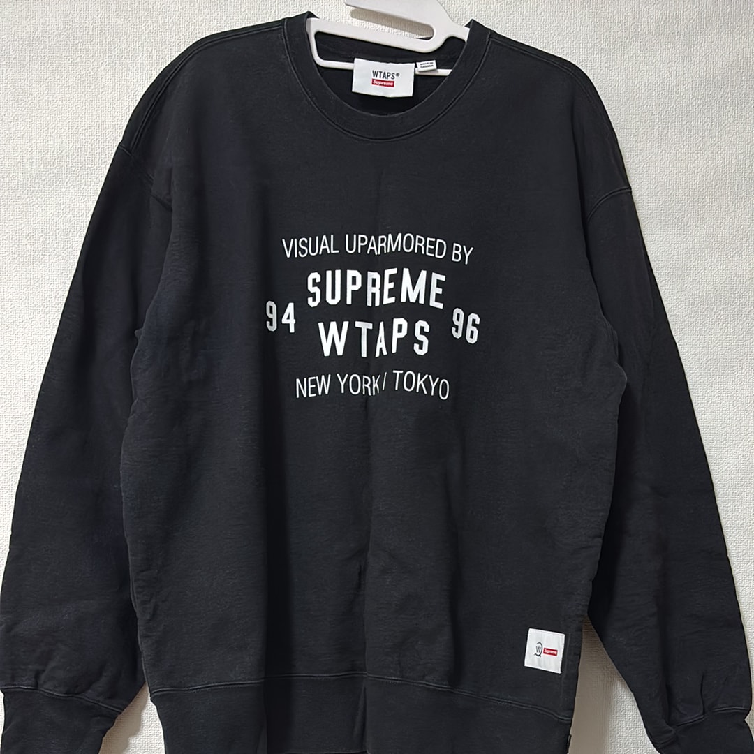 Supreme / WTAPS Crewneck "Black" 21274SPD-CSM03S