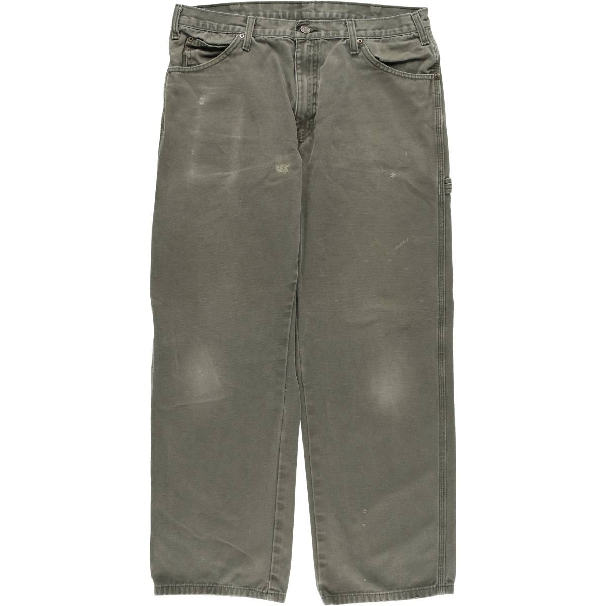 古着 ディッキーズ Dickies ダックペインターパンツ メンズw35相当/eaa526182