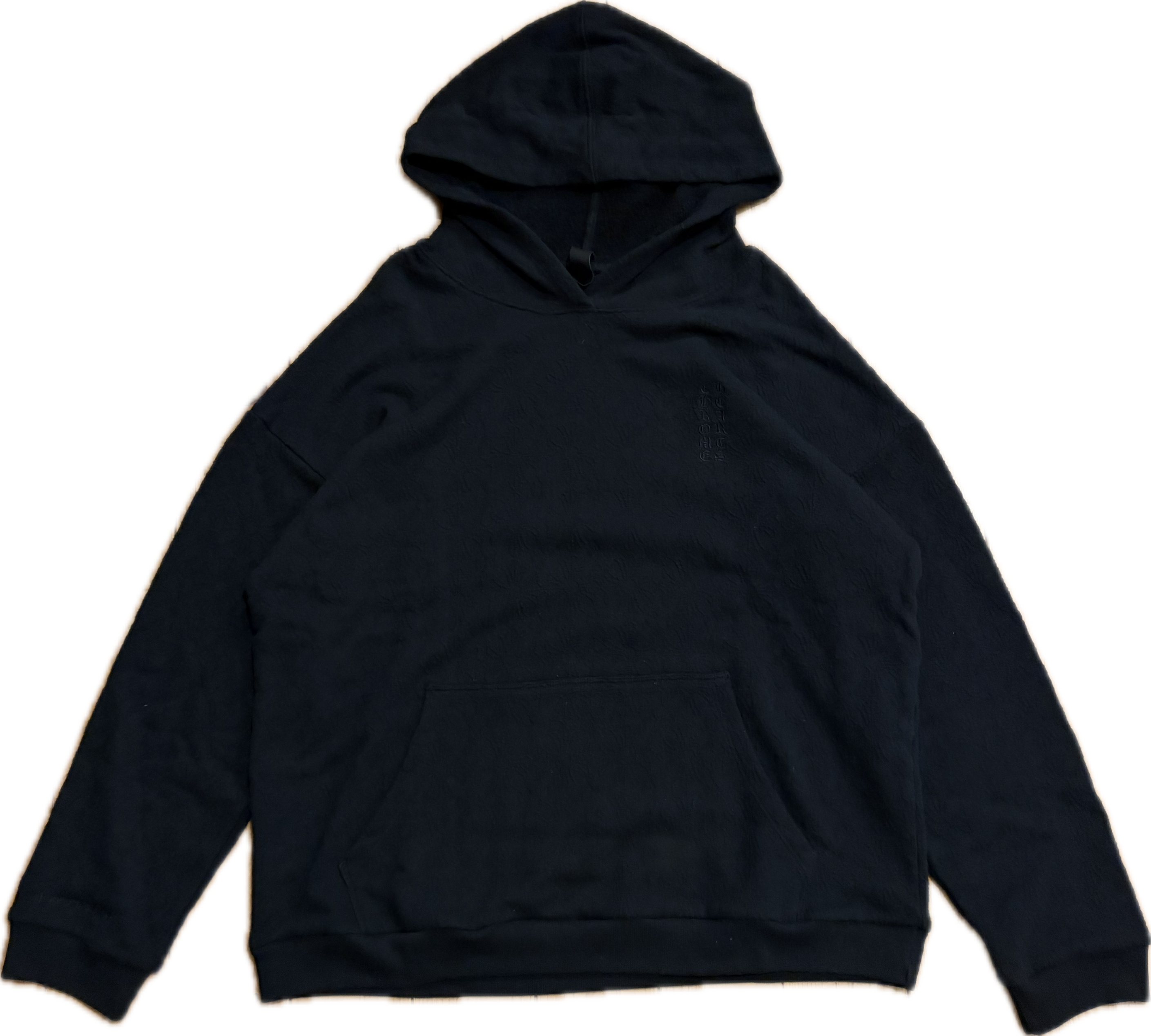 Chrome Hearts Y NOT Vertical Logo hoodie