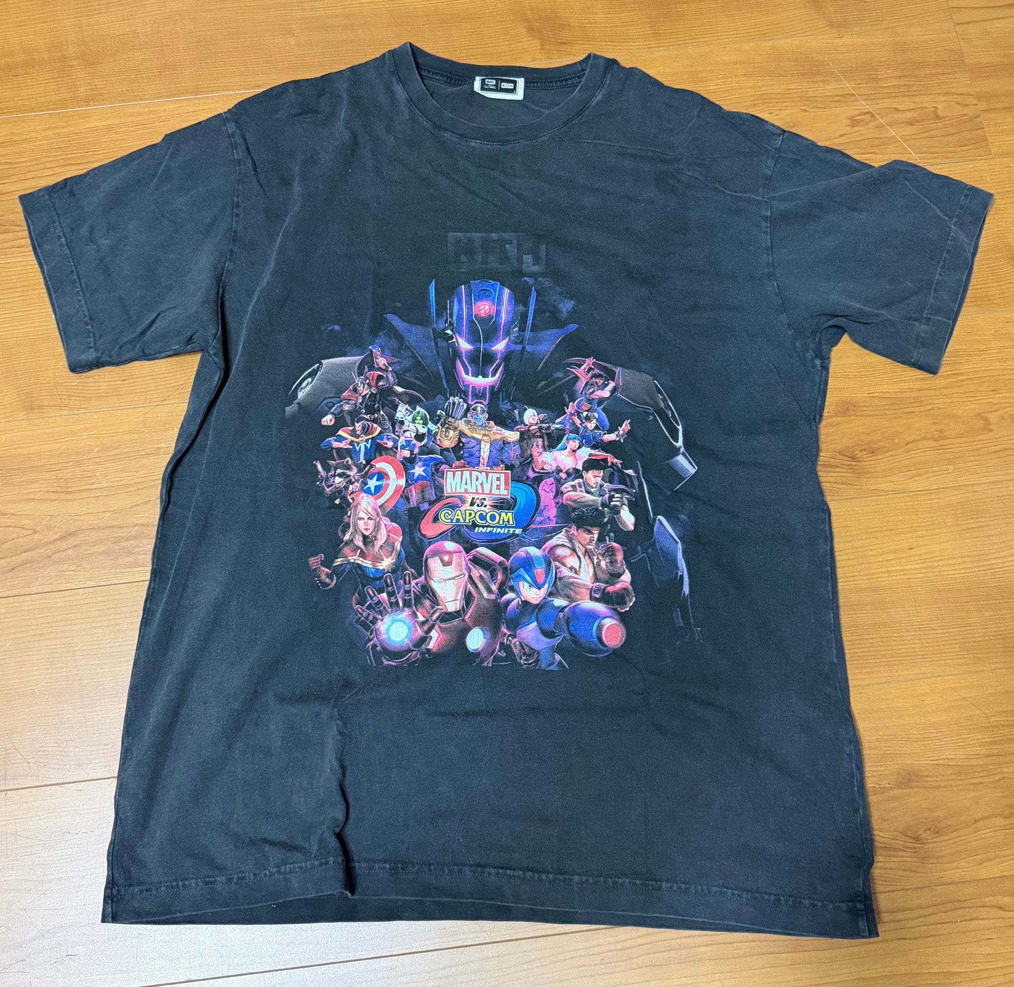 Kith x Marvel vs. Capcom Infinite Vintage Tee "Black"