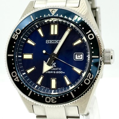 SEIKO セイコー PROSPEX プロスペックス ダイバーズウォッチ200m 6R15-03W0 SBDC053 ネイビー AT メンズ 腕時計 稼働品 箱 保証書