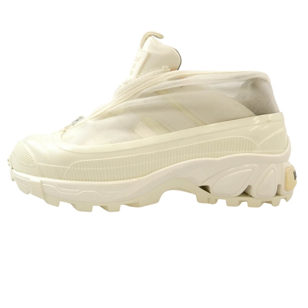 BURBERRY バーバリー スニーカー 8021161 LOW TOP SNEAKERS スニーカー ホワイト ホワイト系 36【中古】