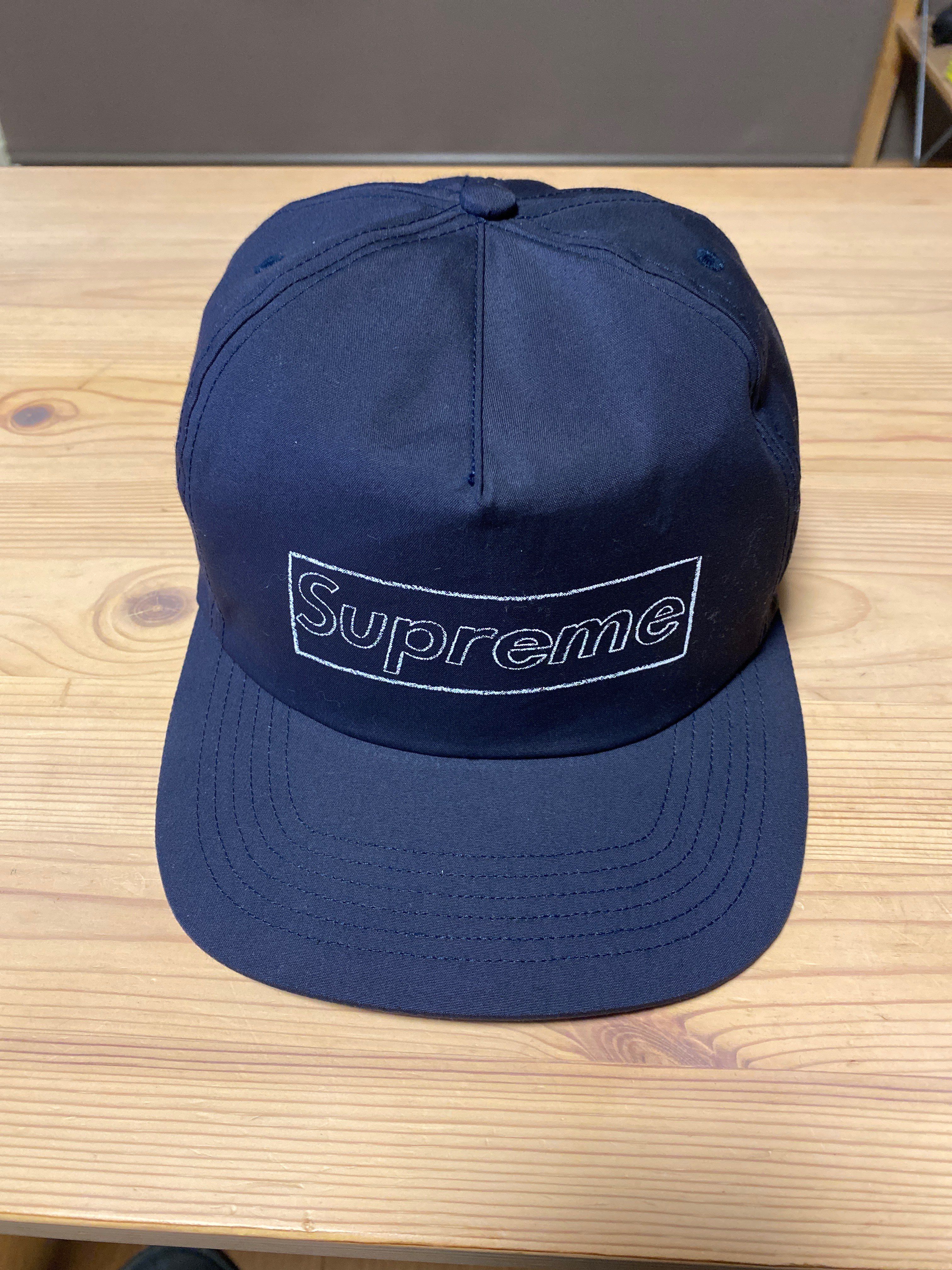 Supreme KAWS Chalk Logo 5-Panel "Navy"