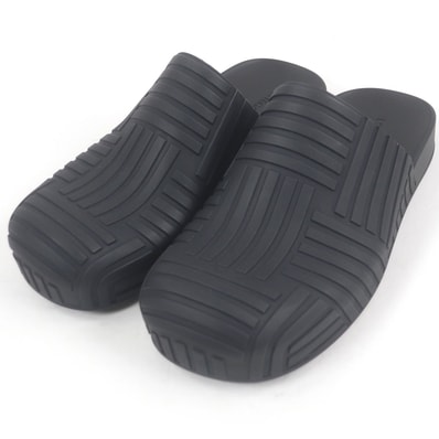 未使用品 ボッテガヴェネタ
サンダル SLIDER SANDAL ブラック メンズ 42 690104