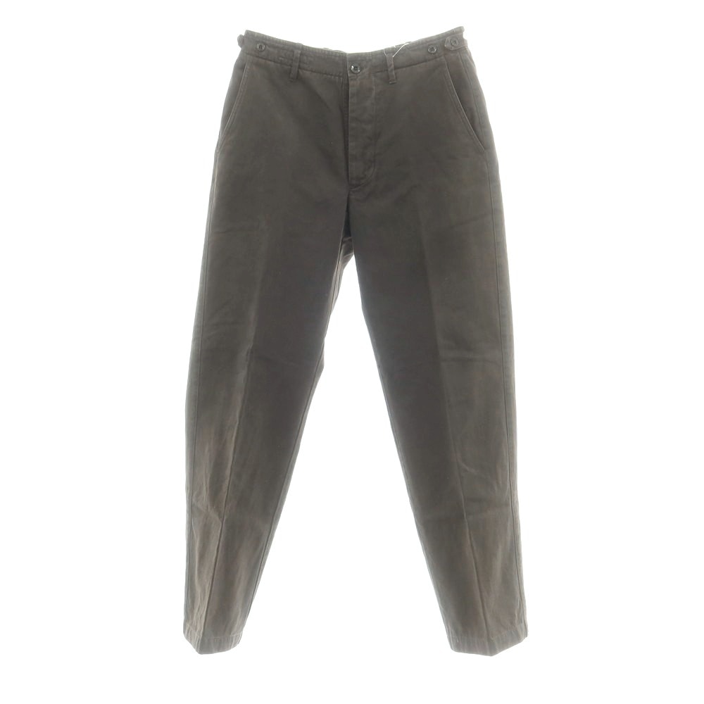 【中古】ストーンアイランド STONE ISLAND コットン ワークパンツ チャコールグレー【サイズ46】【メンズ】