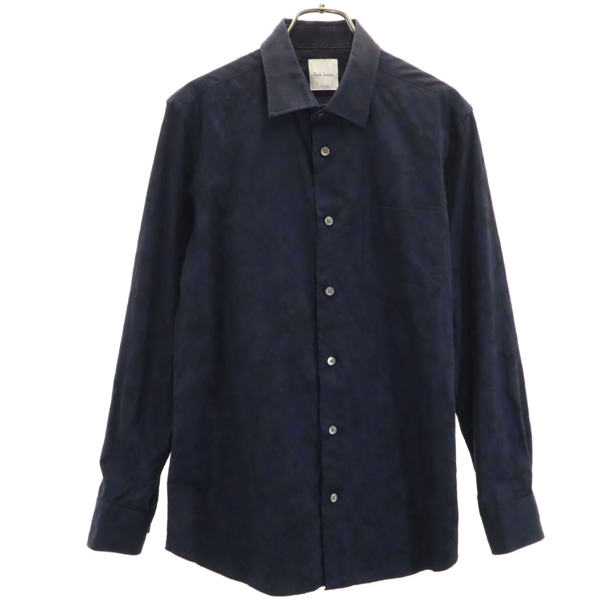 Paul Smith ポールスミス 長袖 シャツ M ネイビー