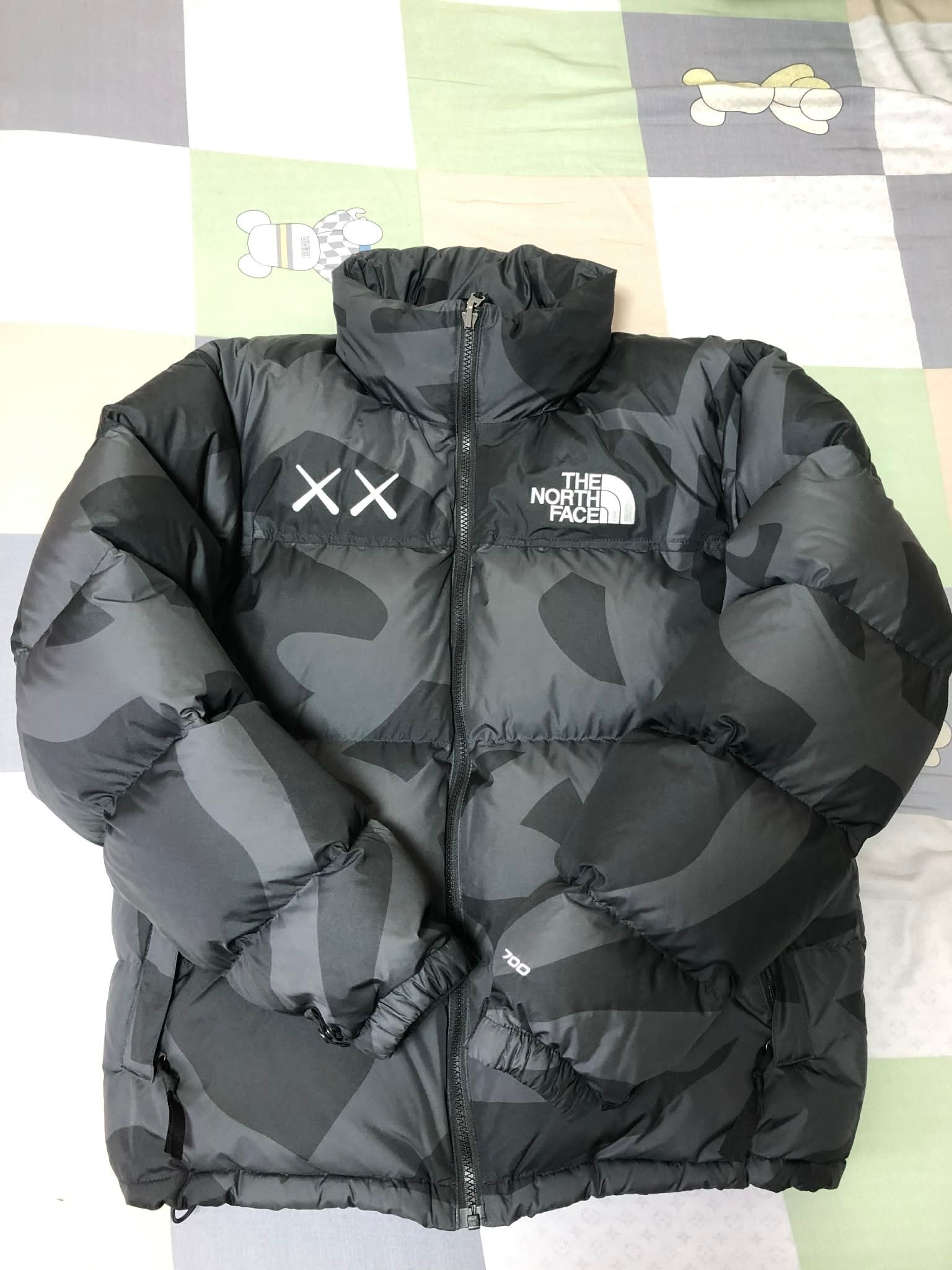 The North Face Kaws Retro 1996 Nuptse Jacket "Black"