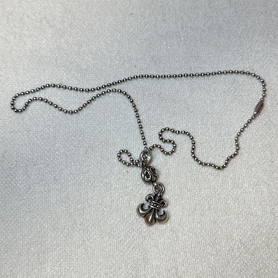 Chrome Hearts 1 Ball BS Flare Charm "Silver"