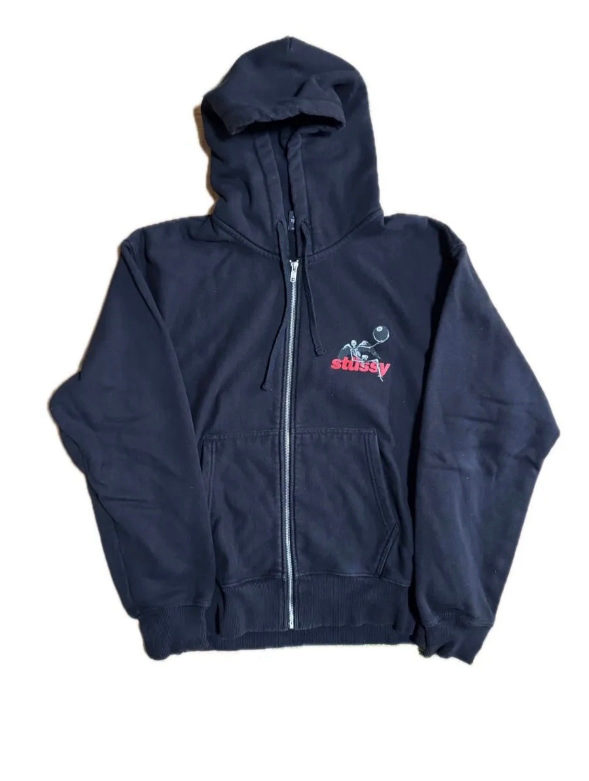Stussy Apocalypse Zip Hoodie "Black"