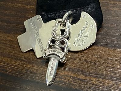 Chrome Hearts 3 Trinket Pendant "Silver"