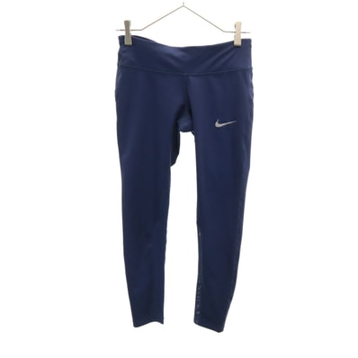 NIKE ナイキ ランニング タイツ S ネイビー DRI-FIT