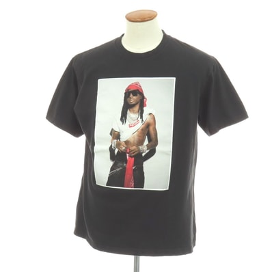 【中古】シュプリーム Supreme 2025年秋冬 Playboi Carti Tee 半袖Tシャツ ブラック【サイズM】【メンズ】
