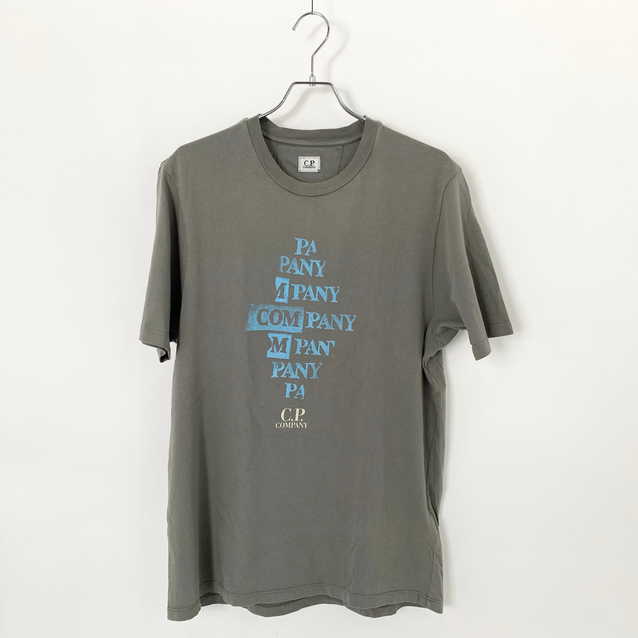 C.P. Company Jersey 24/1 Front Logo T-Shirt "Grey"