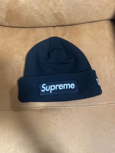Supreme New Era Box Logo Beanie "Black" (24FW)