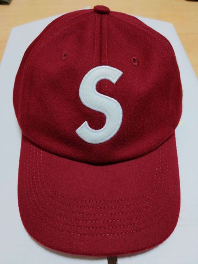 Supreme Wool S Logo 6-Panel "Red"