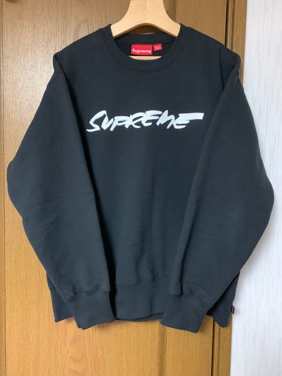 Supreme Futura Logo Crewneck "Black"
