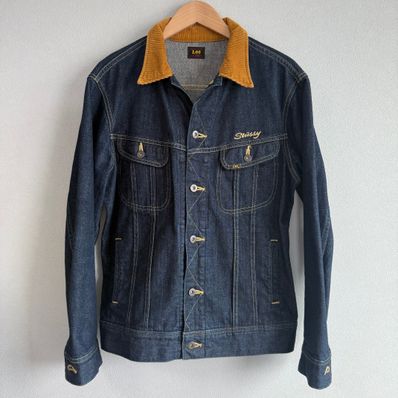 極美品 濃紺 M stussy Lee 101J Denim Jacket