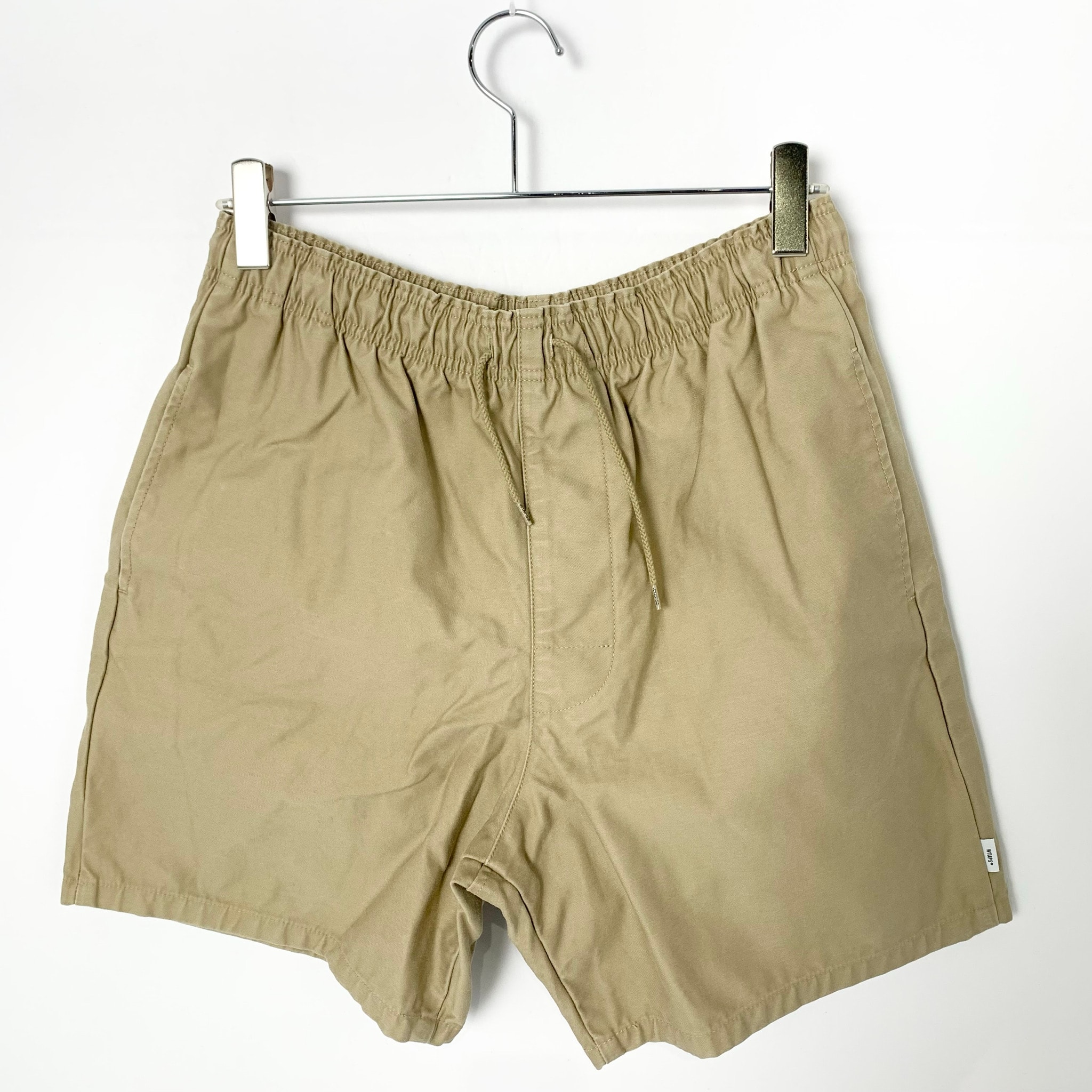 WTAPS Seagull 01 Shorts Cotton Satin "Beige"