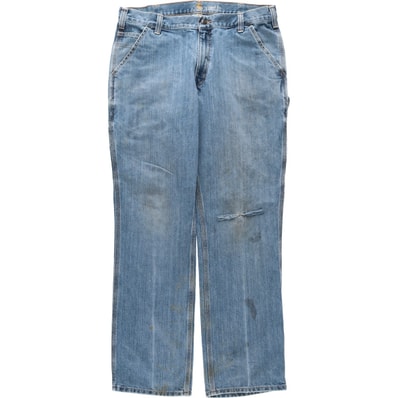 古着 カーハート Carhartt RELAXED FIT デニムペインターパンツ メンズw36相当/eaa631202