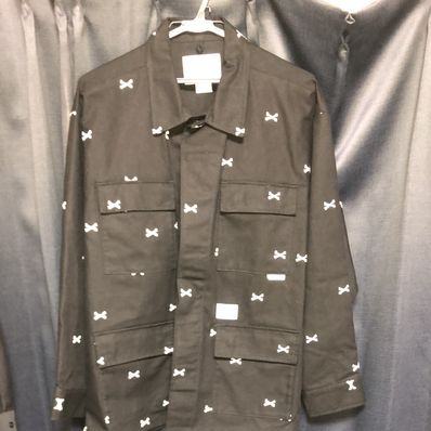 Wtaps JUNGLE 01 / LS / COTTON. OXFORD. TEXTILE "Black"