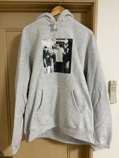 Supreme x ANTIHERO Hooded Sweatshirt "Ash Grey"