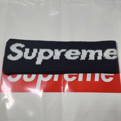Supreme / New Era® Big Logo Headband "Black"