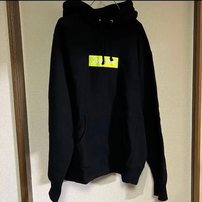 Supreme Box Logo Hooded Sweatshirt "Black" (17FW)