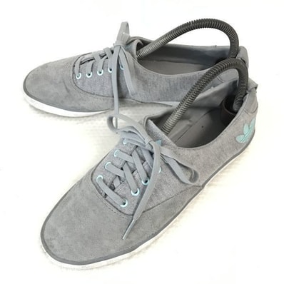 adidas★AZURINE LOW W/アズリン ロー/スニーカー【24.0/グレー/Gray】sneakers/Shoes/trainers◆C-114