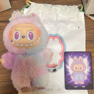 POP MART THE MONSTERS (LABUBU) Big into Energy Series Plush Pendant LUCK
