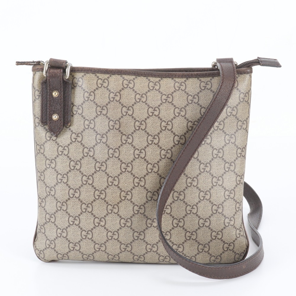 ■美品 グッチ GGスプリーム 257246 ショルダーバッグ