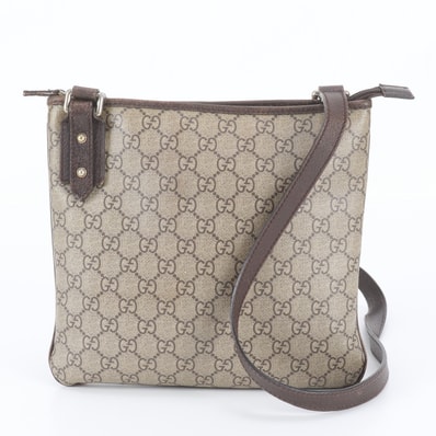 ■美品 グッチ GGスプリーム 257246 ショルダーバッグ