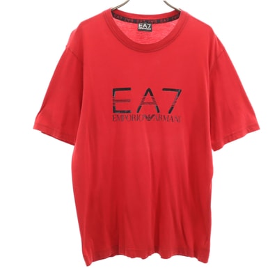 Emporio Armani エンポリオアルマーニ 半袖 Tシャツ XL レッド EA7