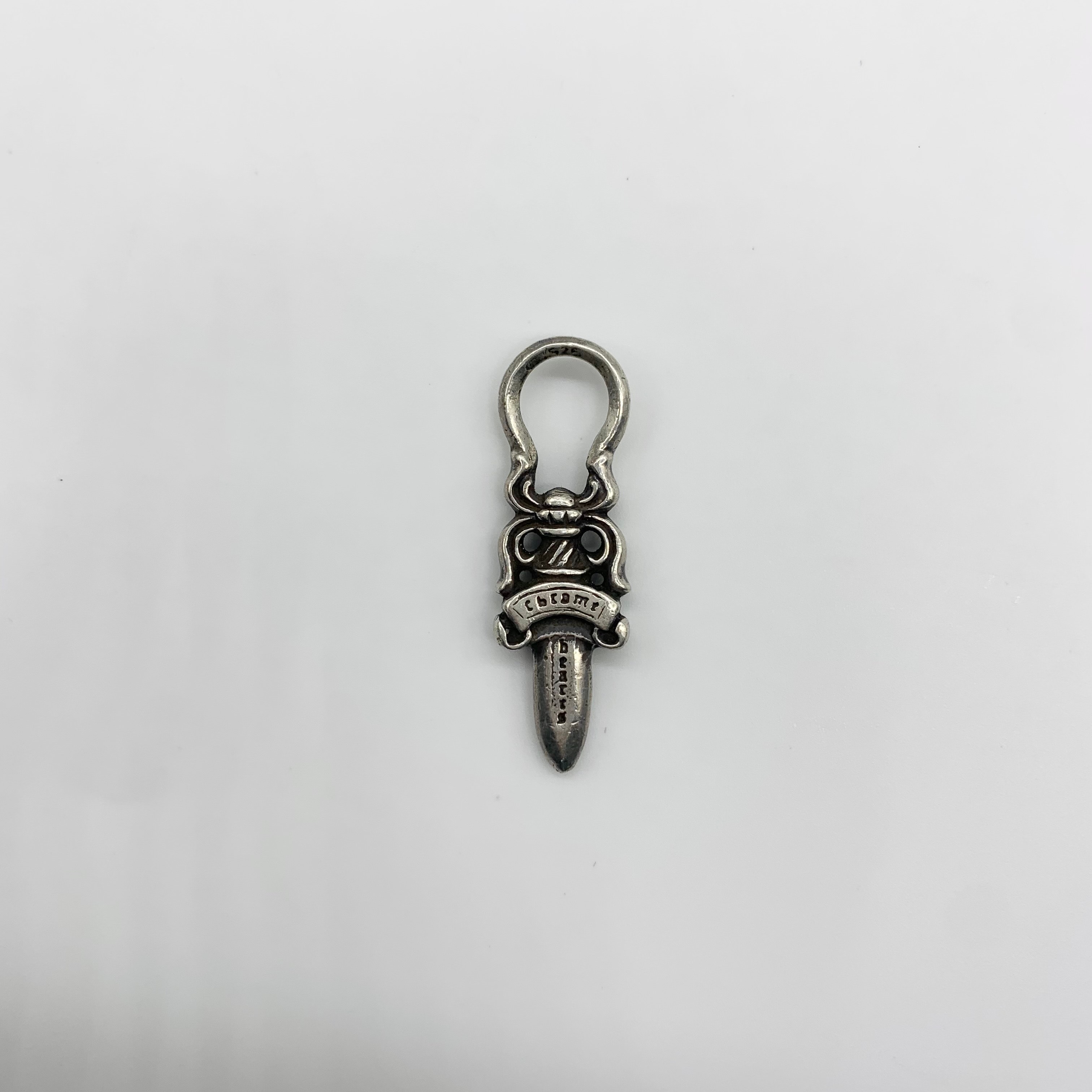 Chrome Hearts #5 Dagger Charm Zip 2 "Silver"