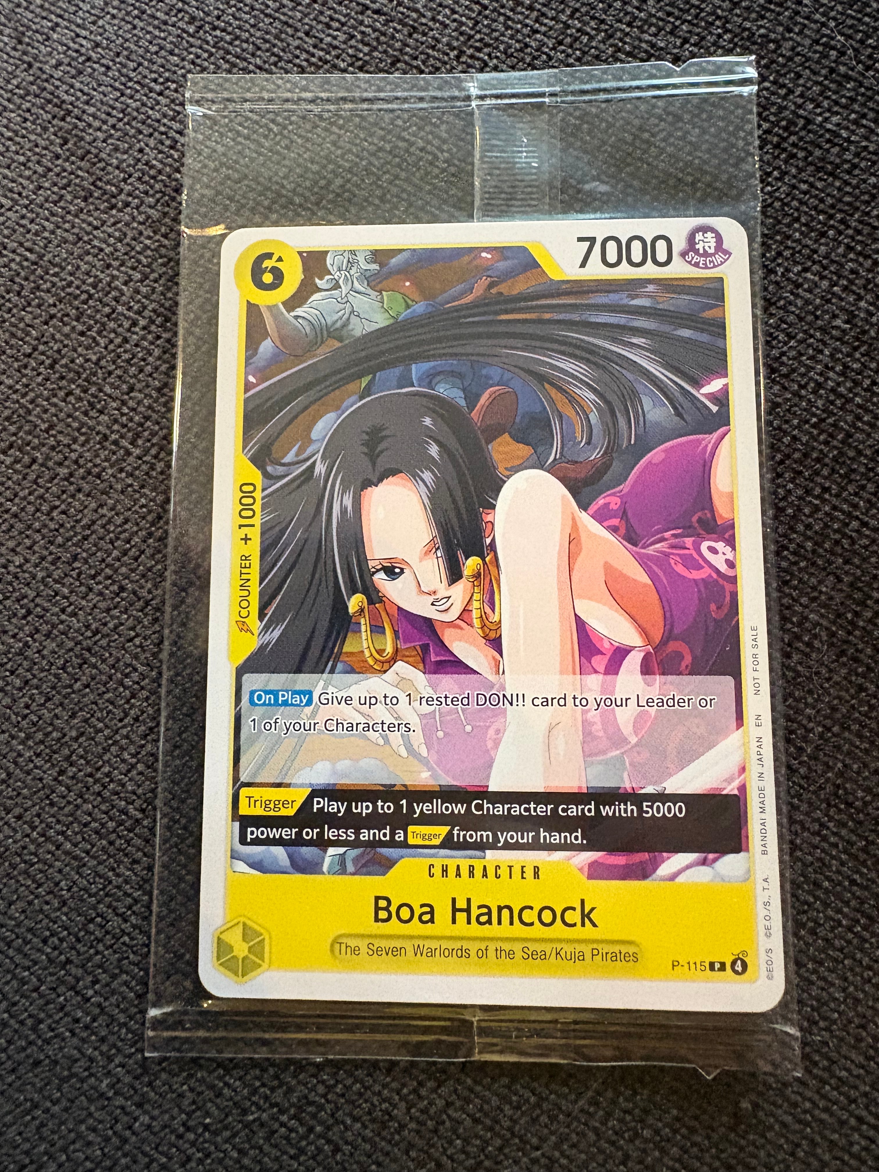 ボア・ハンコック P :参加記念品 [P-115]【英語版】(プロモーションカード「OP15-EB04 リリースイベント」)
