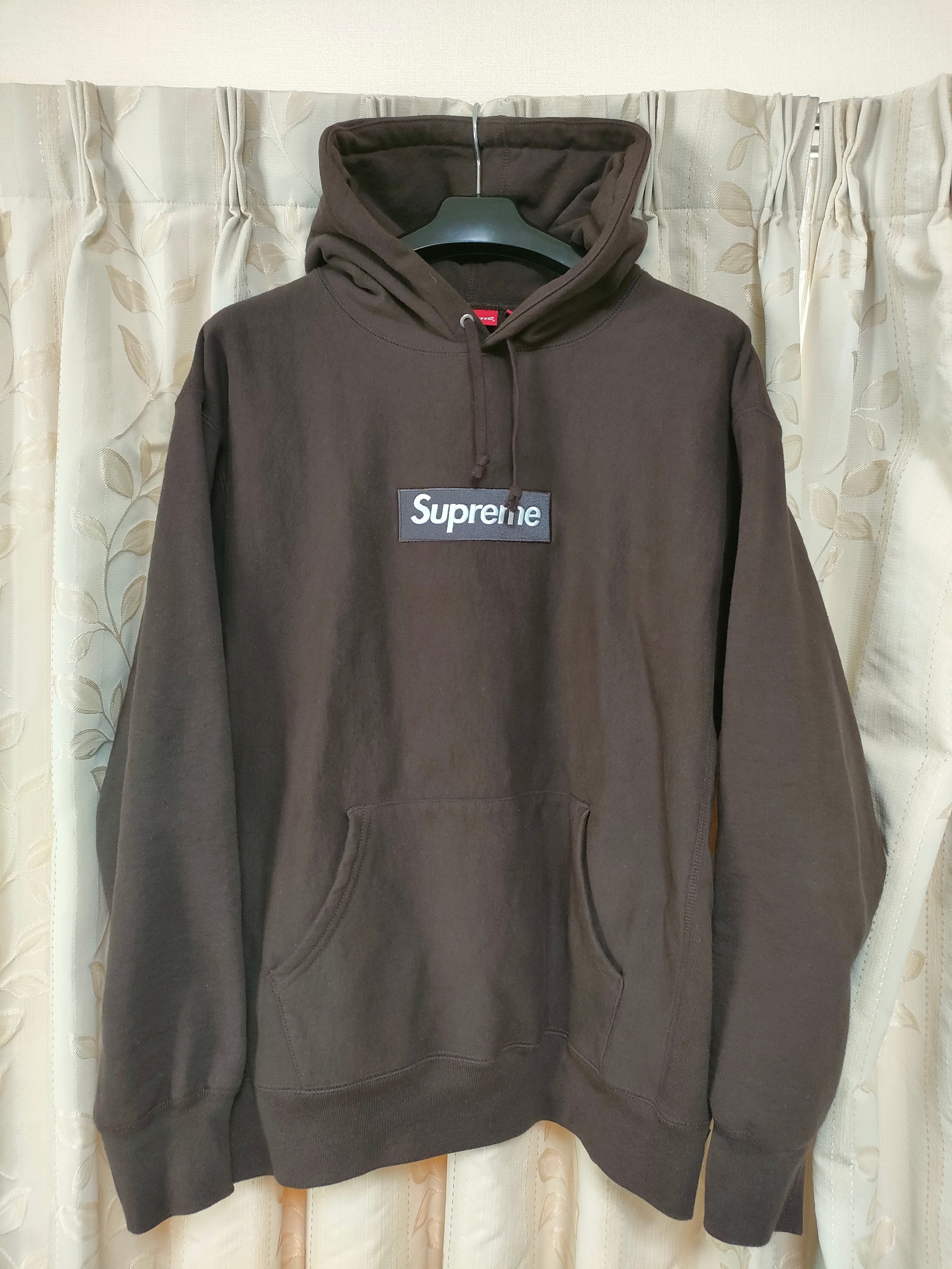 Supreme Box Logo Hooded Sweatshirt "Dark Brown" (21FW)