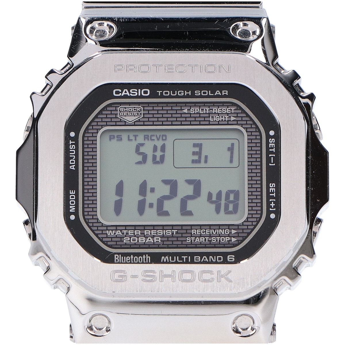 ジーショック GMW-B5000Dー1JF FULL METAL 5000 SERIES マルチバンド6 タフソーラー電波