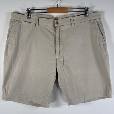 古着 ポロ・ラルフローレン POLO RALPH LAUREN ショートパンツ チノショーツ 大きいサイズ ポロチノ ハーフパンツ w40 ベージュ系 メンズ