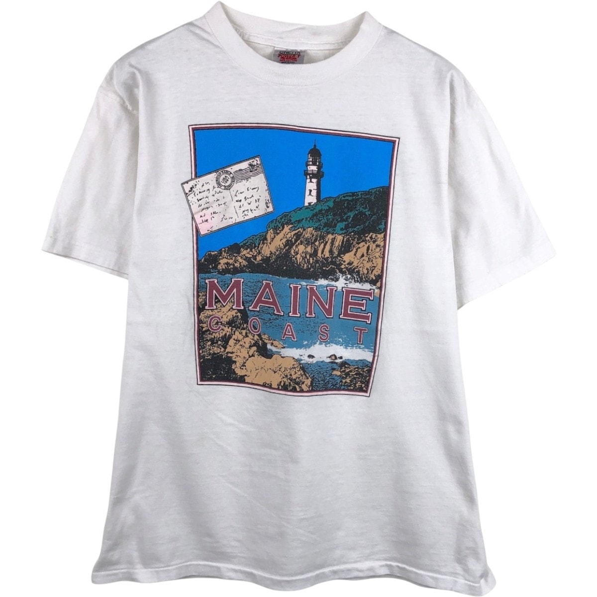 古着 90年代 オニータ ONEITA POWER-T プリントTシャツ USA製 メンズXL相当 ヴィンテージ/eaa642544