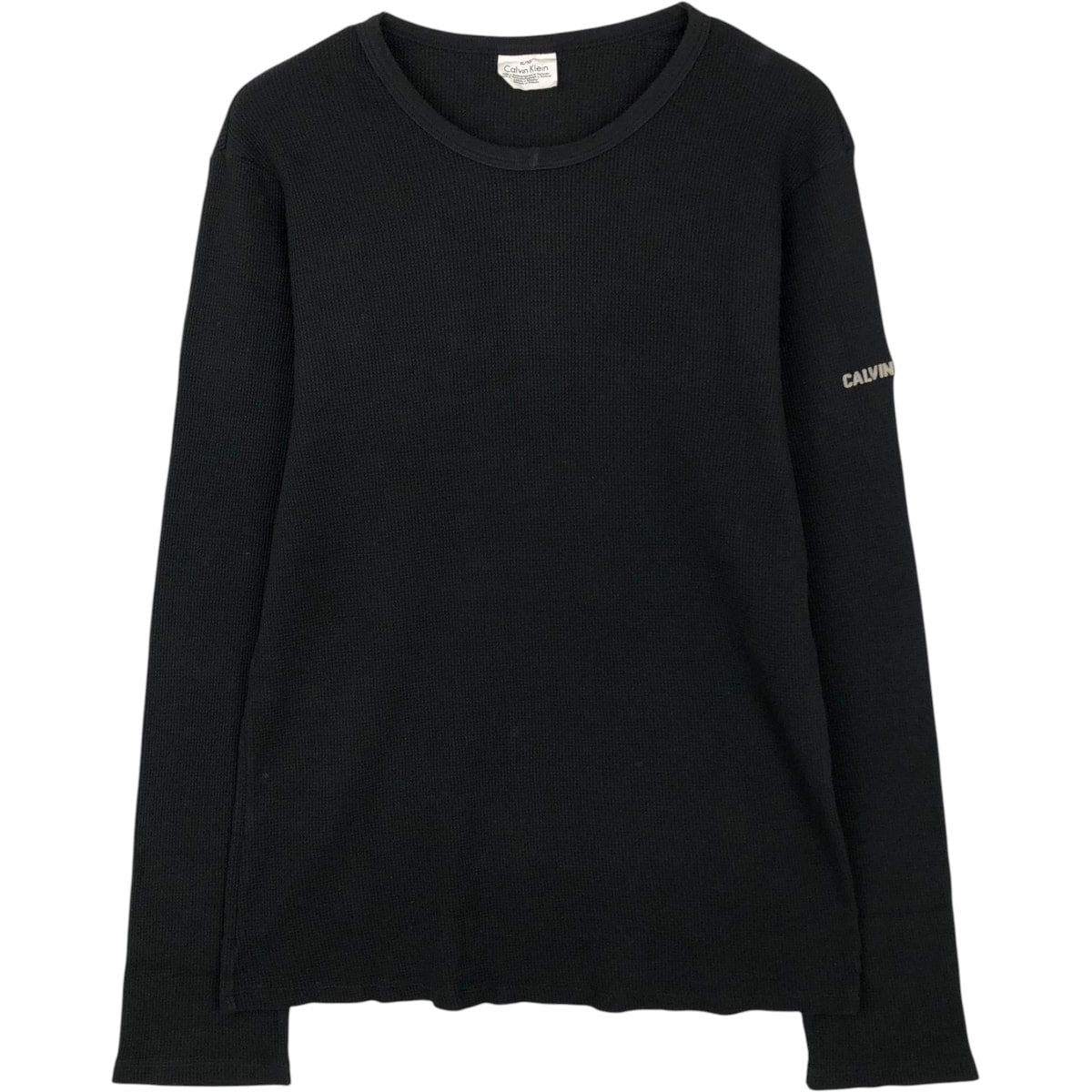 古着 カルバンクライン Calvin klein サーマルロンT ワッフル メンズXL相当/eaa648059