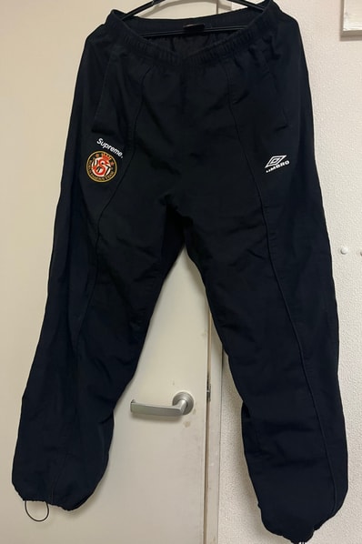Supreme x Umbro Cotton Ripstop Track Pant (26SS) "Black"