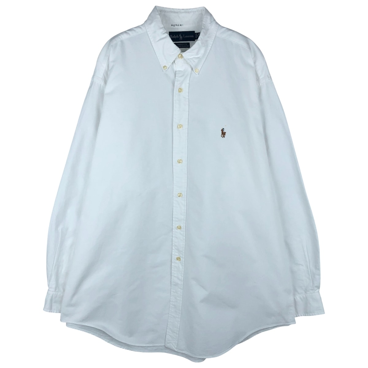 古着 ラルフローレン Ralph Lauren YARMOUTH 長袖 ボタンダウンシャツ メンズXL相当/eaa458865