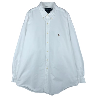 古着 ラルフローレン Ralph Lauren YARMOUTH 長袖 ボタンダウンシャツ メンズXL相当/eaa458865