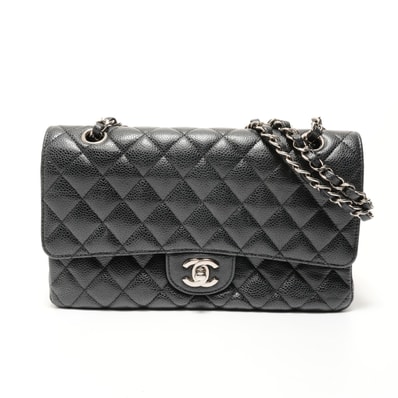 シャネル CHANEL 25番台 マトラッセ ダブルフラップ 25 ショルダーバッグ【中古】