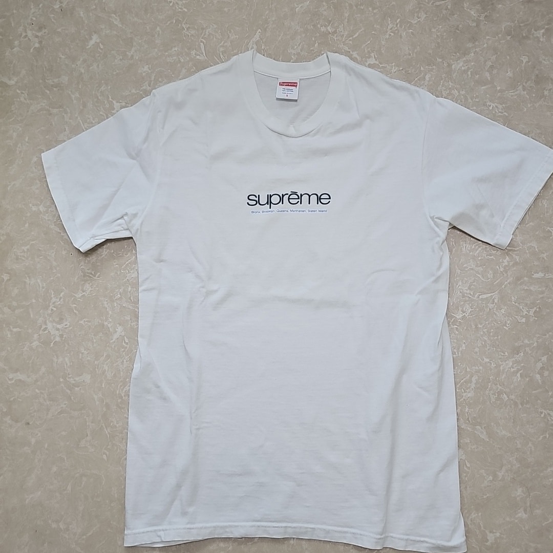 Supreme Five Boroughs Tee "White"